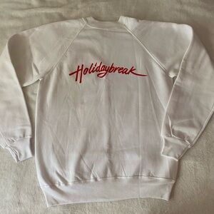 Vintage Hanes Holiday Break Graphic Sweater - M